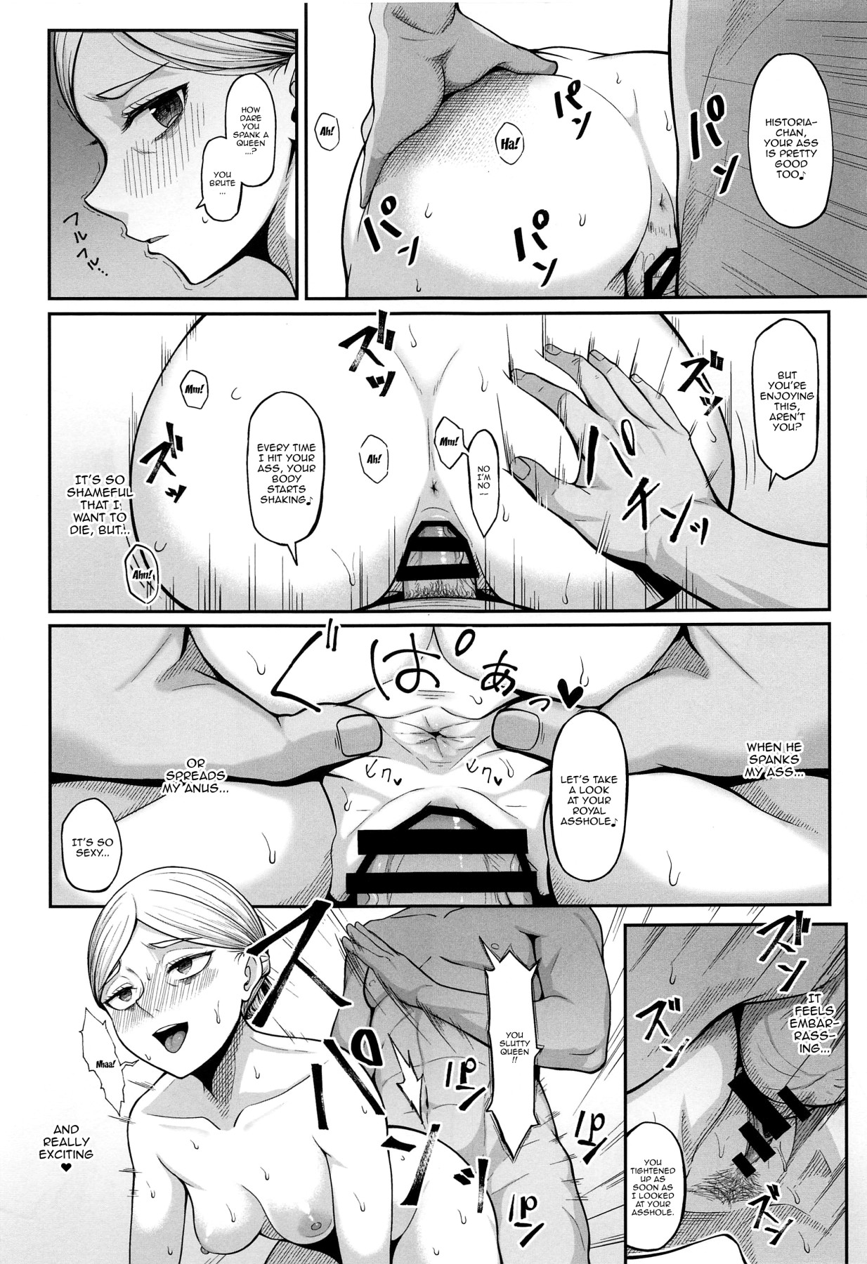 Hentai Manga Comic-If Historia Gives Into The Pleasure She'll Become A Pregnant Bellied Queen-Read-13